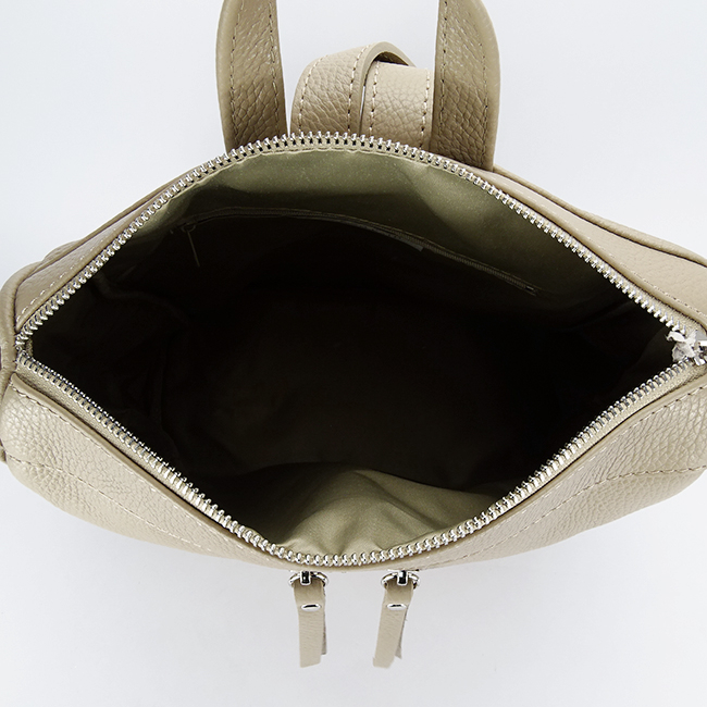 Rucsac 2 in 1 bej din piele naturala 873 124 [8]