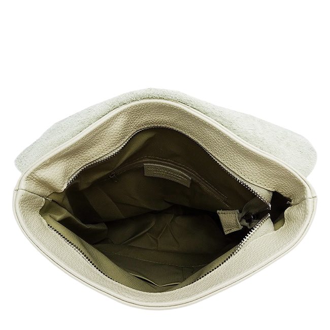 Rucsac 2 in 1 crem din piele naturala 5974-28 M11 [7]
