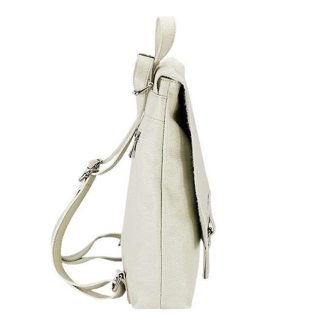 Rucsac 2 in 1 crem din piele naturala 5974-28 M11 [4]
