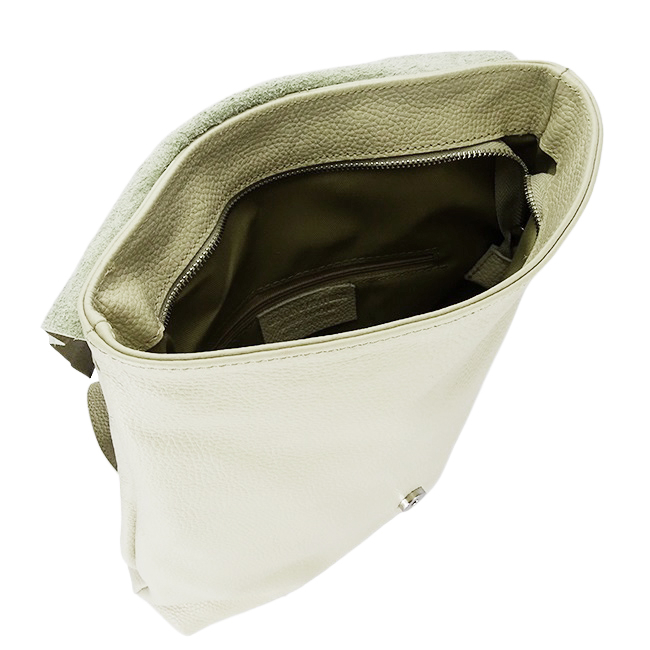 Rucsac 2 in 1 crem din piele naturala 5974-28 M11 [8]