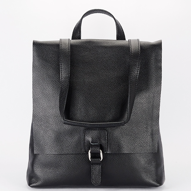 Rucsac 2 in 1 negru din piele naturala 5974-28 M11 [2]