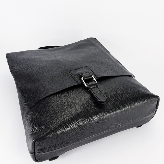 Rucsac 2 in 1 negru din piele naturala 5974-28 M11 [6]