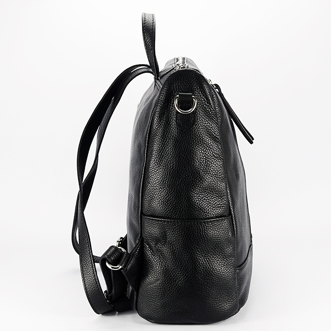 Rucsac 2 in 1 negru din piele naturala 873 124 [4]