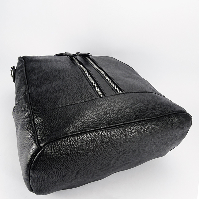 Rucsac 2 in 1 negru din piele naturala 873 124 [6]