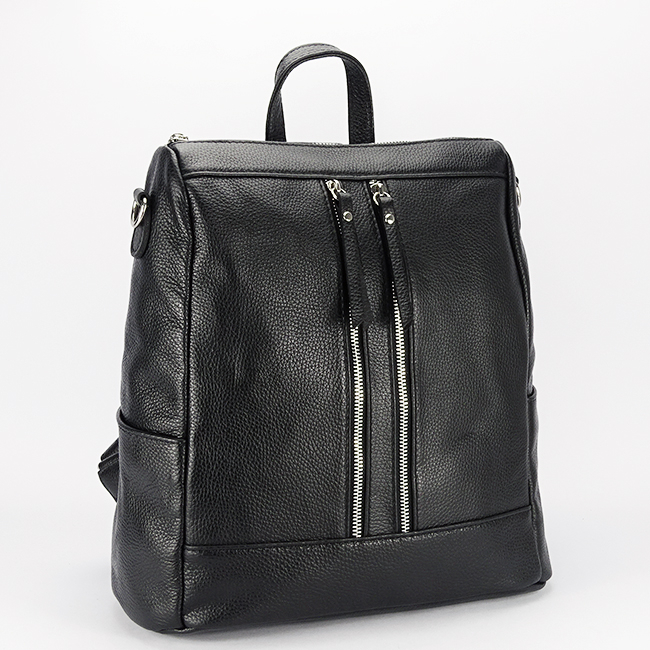 Rucsac 2 in 1 negru din piele naturala 873 124 [2]
