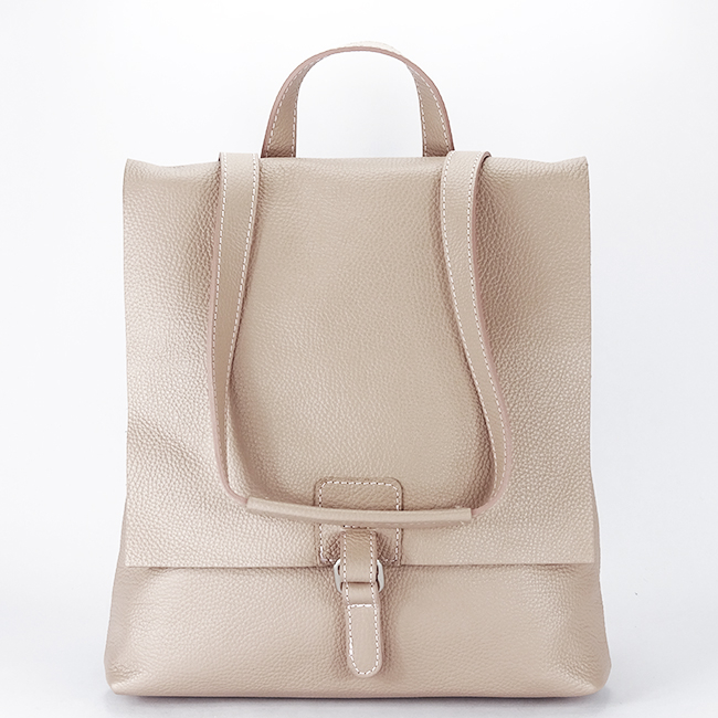 Rucsac 2 in 1 roz din piele naturala 5974-28 M11 [2]