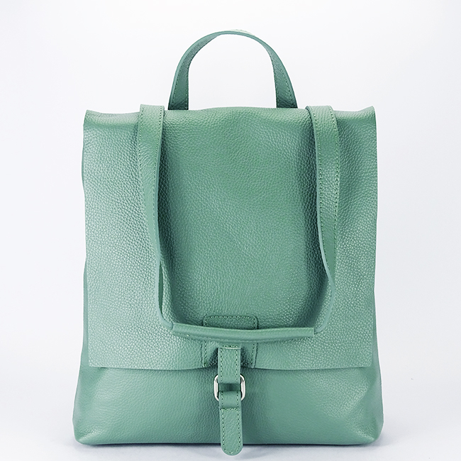 Rucsac 2 in 1 verde menta din piele naturala 5974-28 M11 [2]