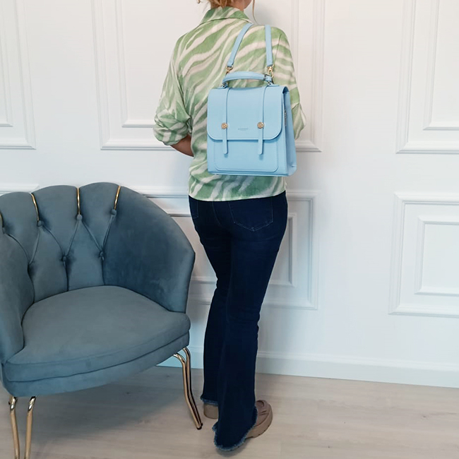 Rucsac albastru casual DHJ724-2 119 [2]