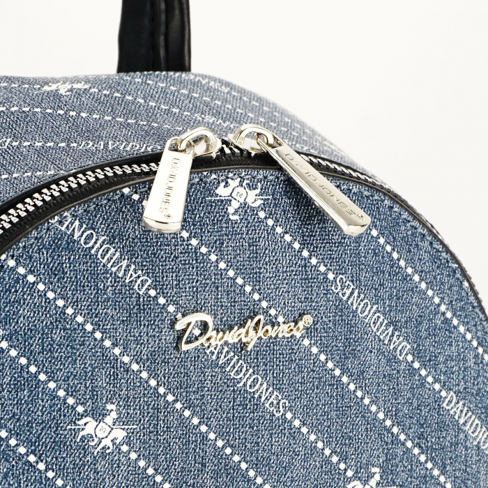 Rucsac albastru David Jones Paris CH21053 -18 [8]