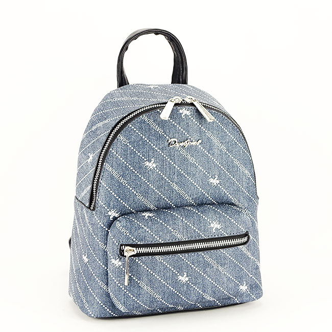 Rucsac albastru David Jones Paris CH21053 -18 [2]