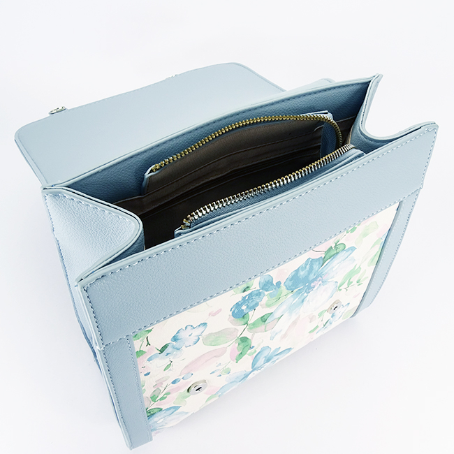 Rucsac albastru deschis cu imprimeu floral DHJ731-3 M11 [7]