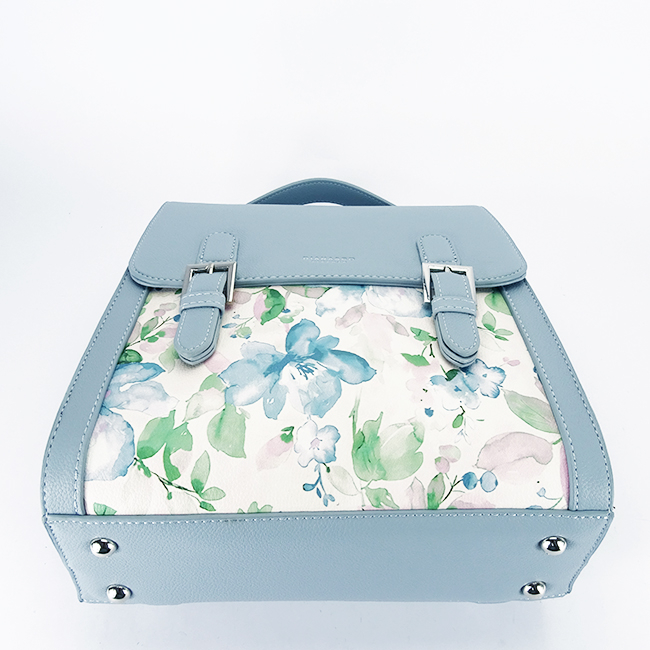 Rucsac albastru deschis cu imprimeu floral DHJ731-3 M11 [5]