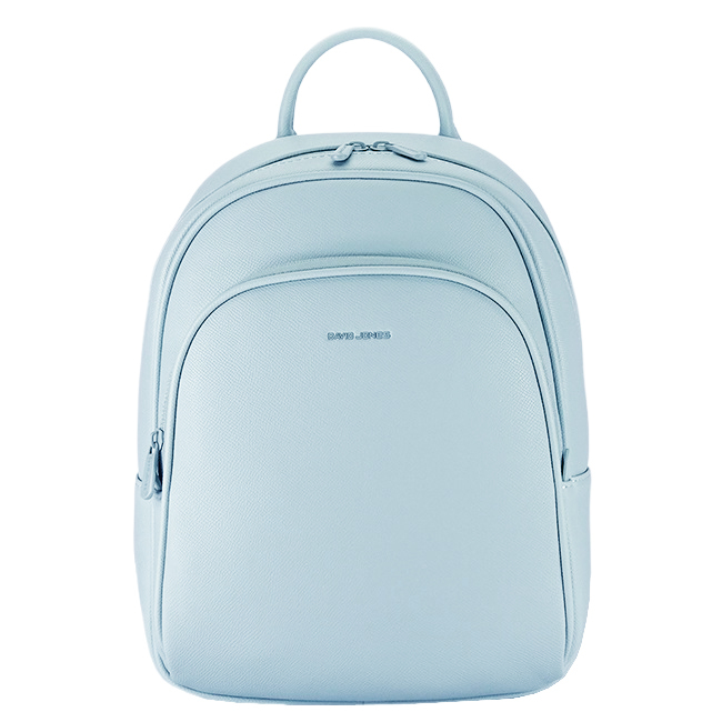 Rucsac albastru deschis David Jones Paris CM7469 18 [2]