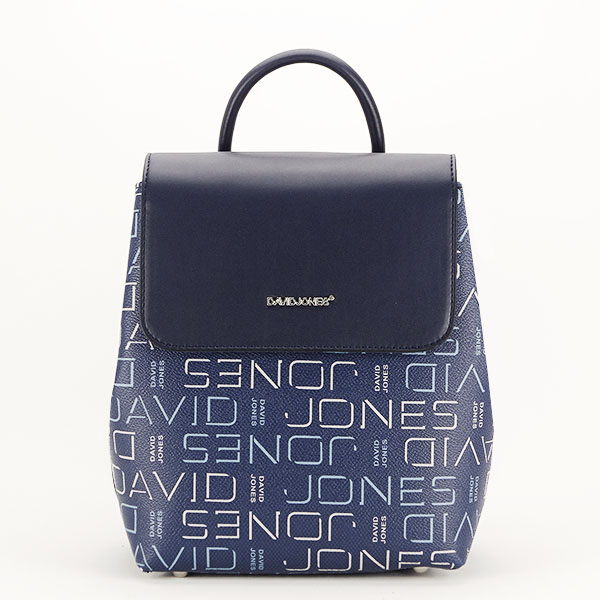 Rucsac albastru inchis cu imprimeu logo alice