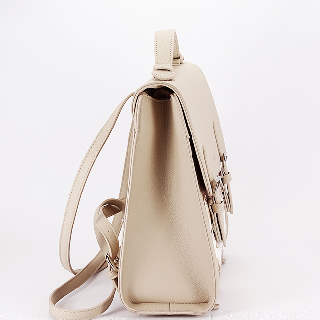 Rucsac bej cu imprimeu floral DHJ731-3 M11 [3]