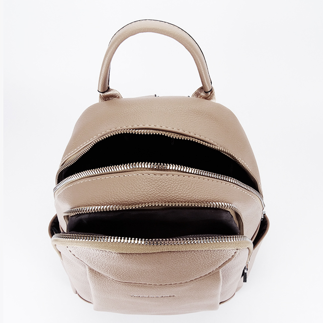 Rucsac bej taupe casual 8008 119 [6]