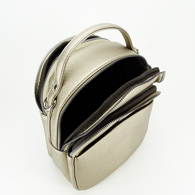 Rucsac bronz convertibil in geanta F3610. 119 [7]