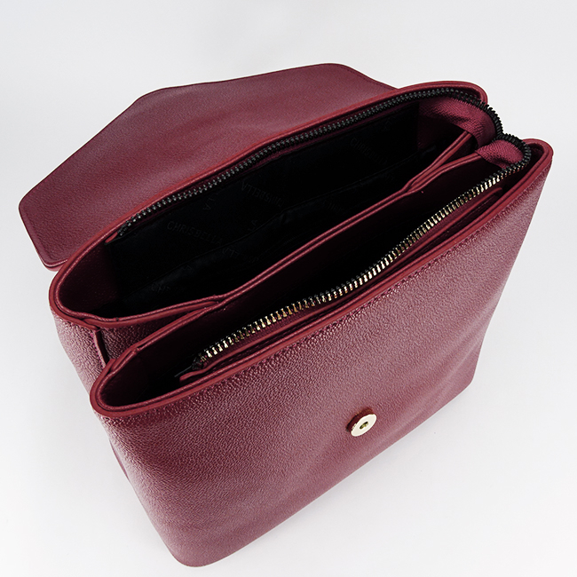 Rucsac burgundy Premium Chris Bella CB2423-3 M2 [8]