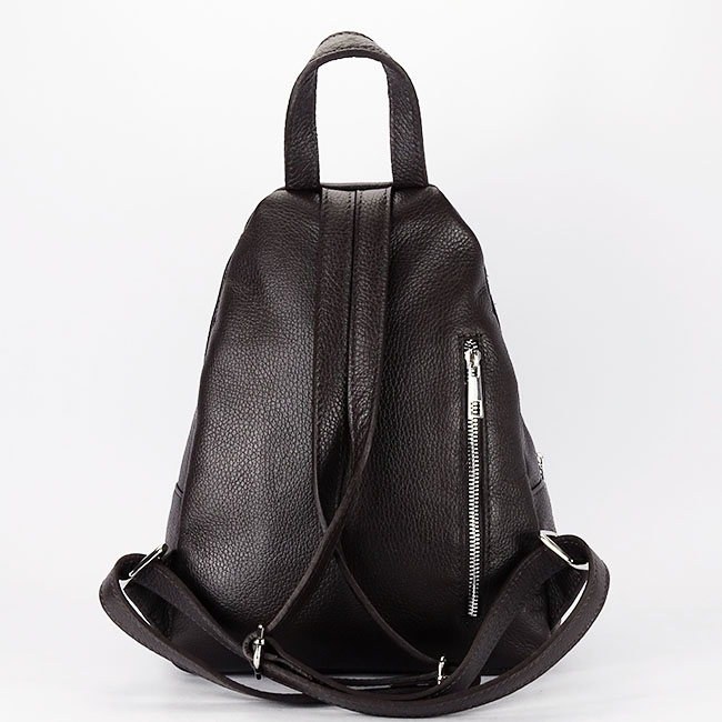 Rucsac cafeniu din piele naturala 8906 122 [5]