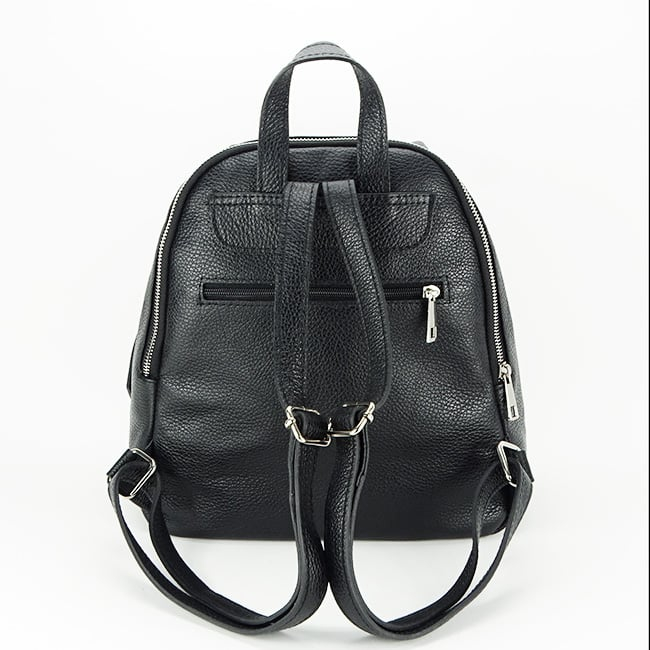 Rucsac negru din piele naturala 1506 121 [5]