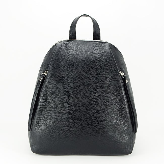 Rucsac negru din piele naturala 1506 121