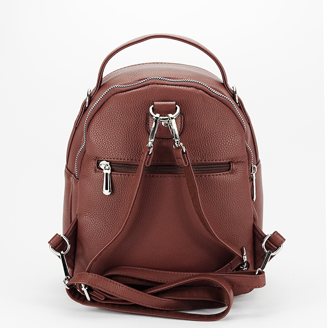 Rucsac caramiziu convertibil in geanta F3606 18 [4]