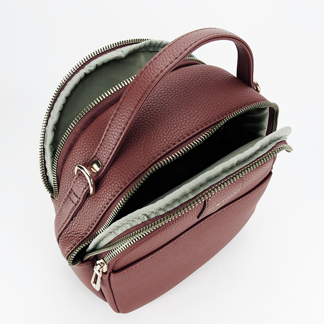 Rucsac caramiziu convertibil in geanta F3610 119 [7]