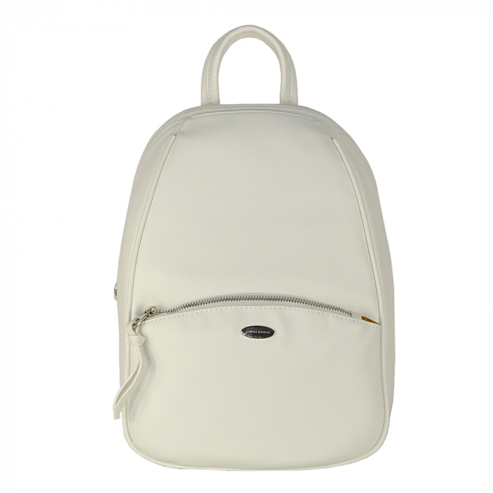 Rucsac casual alb Debra