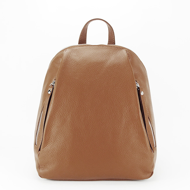 Rucsac camel din piele naturala 1506 121