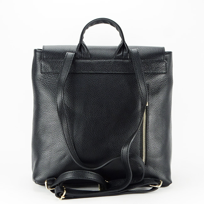 Rucsac din piele naturala 8941 124 Negru [3]
