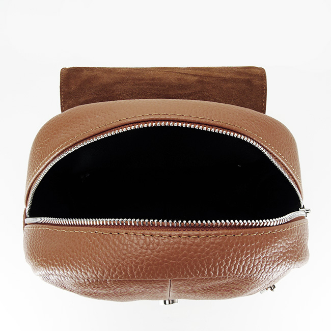 Rucsac din piele naturala Veronica 123 Camel [7]