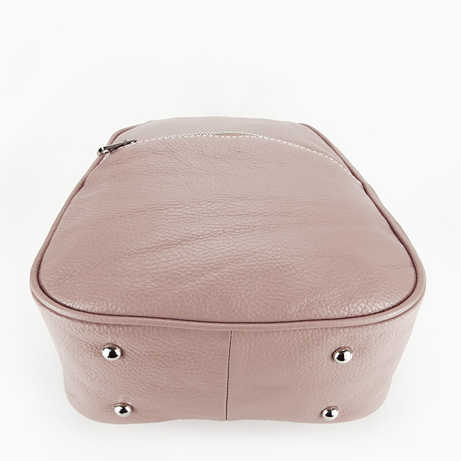 Rucsac din piele naturala Lili 121 Roz [5]