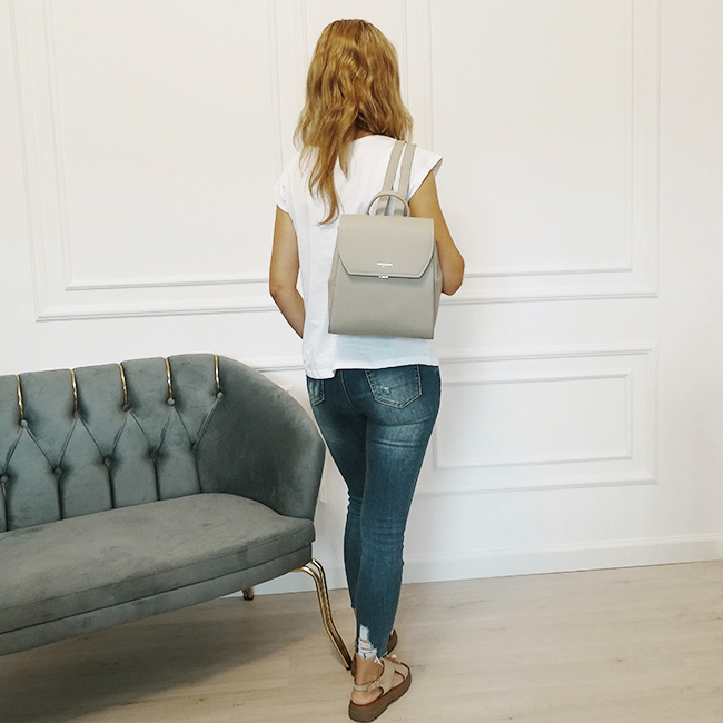 Rucsac gri casual David Jones CM7563 119 [2]
