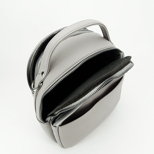 Rucsac gri convertibil in geanta F3610. 119 [7]