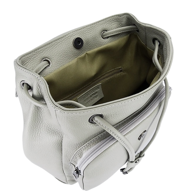 Rucsac gri din piele naturala 8914 M6 [6]