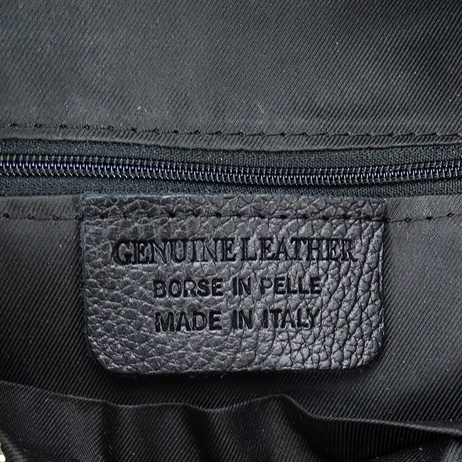 Rucsac gri inchis  din piele naturala 8955 121 [8]