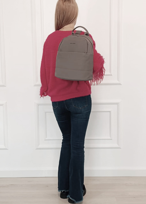 Rucsac gri inchis impermeabil David Jones CM7656 18 [2]