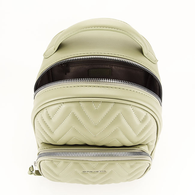 Rucsac David Jones Paris kaki deschis 6712-3 16 [6]