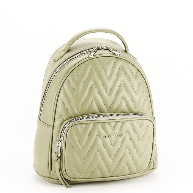 Rucsac David Jones Paris kaki deschis 6712-3 16 [2]