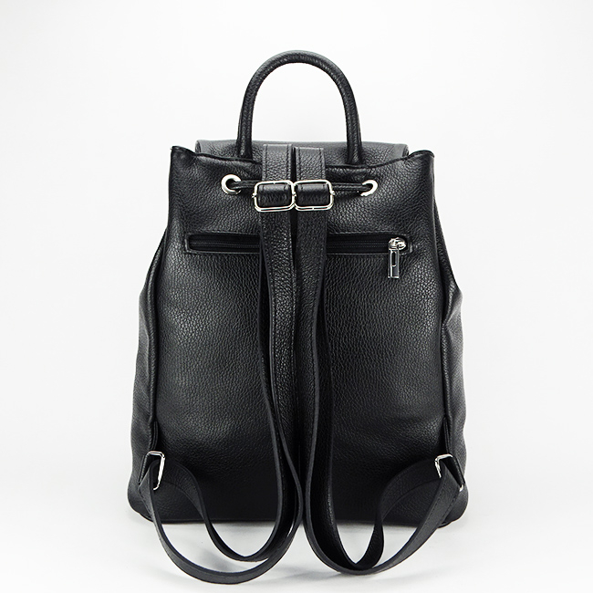 Rucsac mare Premium din piele naturala 8948 Negru [5]