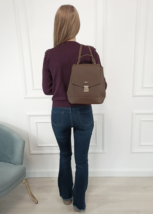 Rucsac maro cafeniu Diana&CO DHJ824-1 18 [2]