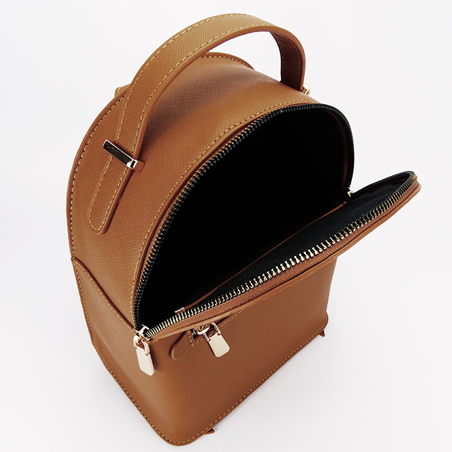 Rucsac maro cognac de dama Diana&CO Firenze, DYS602-3 119 [7]