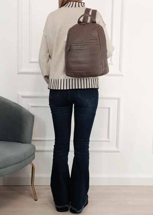 Rucsac maro inchis casual CM7749 18 [2]