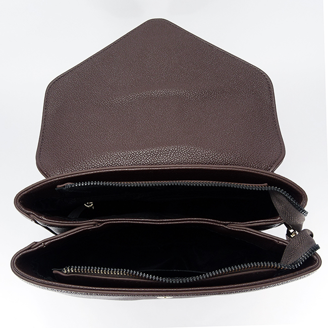 Rucsac maro inchis Premium Chris Bella CB2423-3 M2 [7]