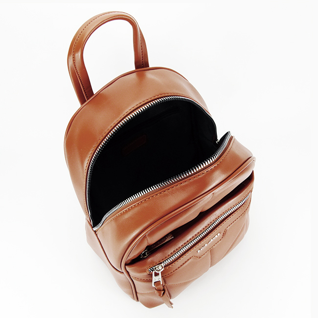 Rucsac mediu David Jones 6860-3 16 Cognac [7]