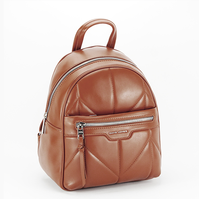 Rucsac mediu David Jones 6860-3 16 Cognac [2]