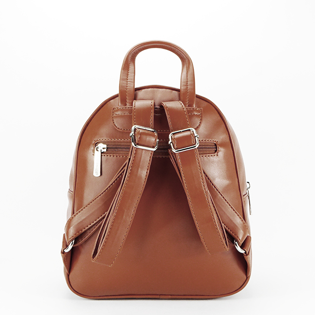 Rucsac mediu David Jones 6860-3 16 Cognac [4]