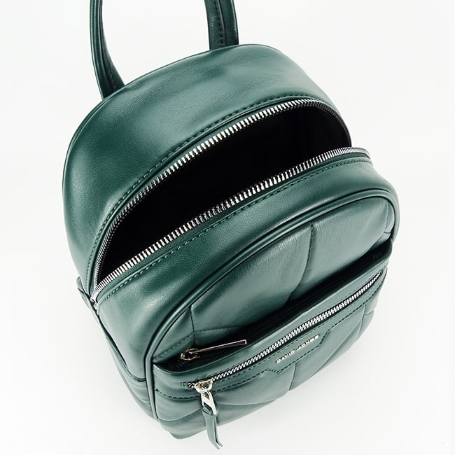 Rucsac mediu David Jones 6860-3 16 Verde inchis [6]