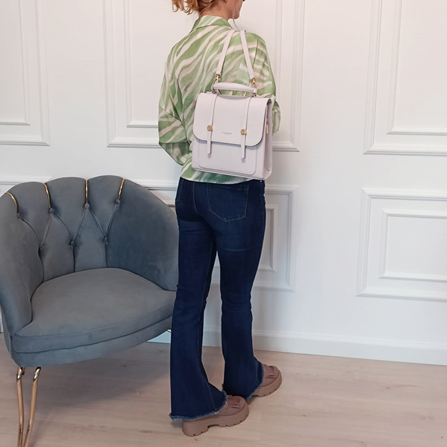 Rucsac mov deschis casual DHJ724-2 119 [2]