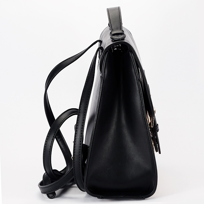 Rucsac negru cu model impletit DHJ727-3 18 [4]